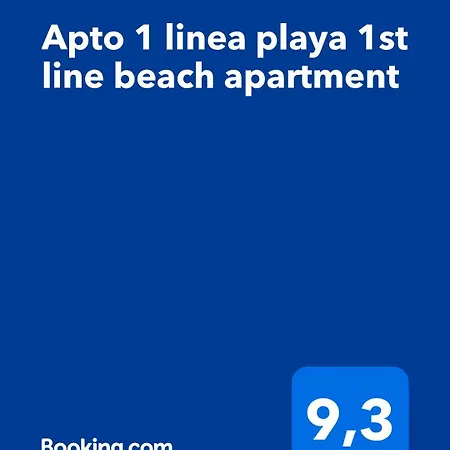 Apto 1 Linea Playa 1st Line Appartement Benalmádena